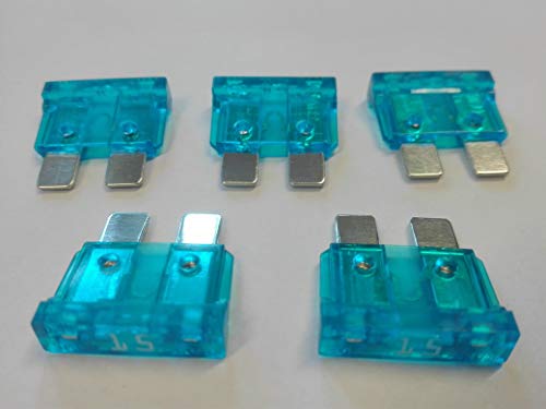 Flachsicherung 15A 15 Ampere blau AUTO SICHERUNGEN Wohnwagen x 10 Flachsicherung 15A 15 Ampere blau AUTO SICHERUNGEN Wohnwagen x 10 von NRV-Outdoorbedarf