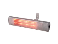 HORTUS Terrassenheizung Wandmodell 1500 W, GT, 51 cm, silber (211-354) von NSH Nordic