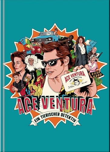 Ace Ventura - Ein tierischer Detektiv [2Blu-Ray] Cover B - Mediabook - 3 Filmfassungen von NSM Records