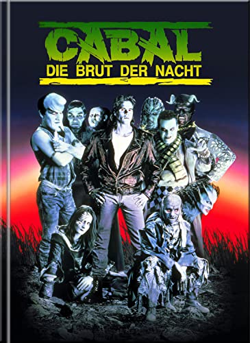 Cabal - Die Brut der Nacht - Nightbreed [2 Blu-Ray+ 2 DVD] - uncut - Kinofassung & Dir. Cut limitiertes Mediabook Cover A von NSM Records