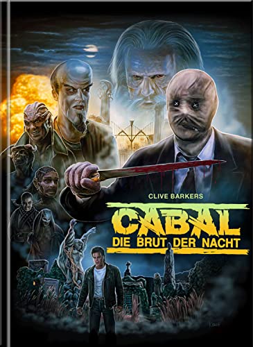 Cabal - Die Brut der Nacht - Nightbreed [2 Blu-Ray+ 2 DVD] - uncut - Kinofassung & Dir. Cut limitiertes Mediabook Cover B von NSM Records