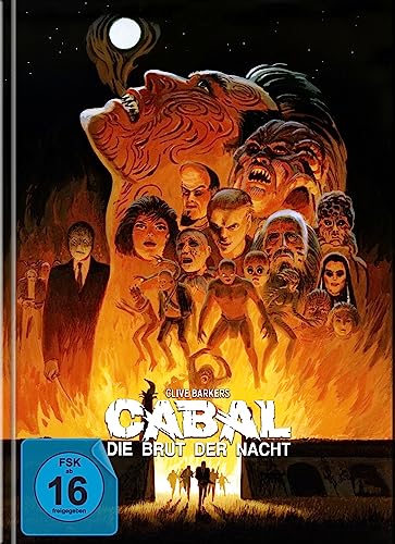 Cabal - Die Brut der Nacht - Nightbreed [2 Blu-Ray+ 2 DVD] - uncut - Kinofassung & Dir. Cut limitiertes Mediabook Cover E von NSM Records