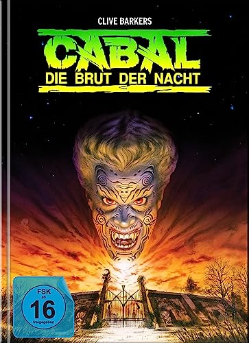 Cabal - Die Brut der Nacht - Nightbreed [2 Blu-Ray+ 2 DVD] - uncut - Kinofassung & Dir. Cut limitiertes Mediabook Cover F von NSM Records