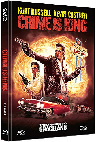Crime is King - 3000 Miles to Graceland [Blu-Ray+DVD] - uncut - limitiertes Mediabook Cover C von NSM Records