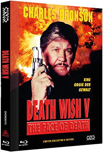 Death Wish 5 - Face of Death [Blu-Ray+DVD] - uncut - auf 888 limitiertes Mediabook Cover C von NSM Records