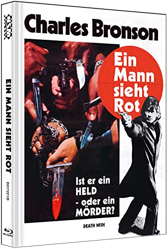 Death Wish - Ein Mann sieht rot [Blu-Ray] - uncut - auf 333 Stück limitiertes Mediabook Cover E von NSM Records