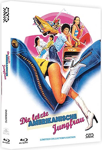 Die letzte amerikanische Jungfrau - Uncut [Blu-ray + DVD] limitiertes Mediabook Cover C [Limited Collector's Edition] von NSM Records