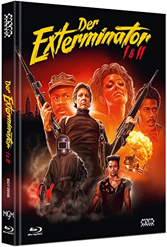 Exterminator 1 & Exterminator 2 [2 Blu-Ray] - uncut - limitiertes Mediabook Cover B von NSM Records