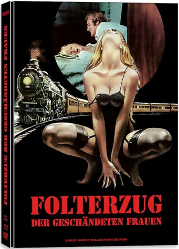 Folterzug der geschändeten Frauen [Blu-Ray+DVD] - uncut - limitiertes Mediabook Cover C von NSM Records