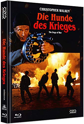 Hunde des Krieges - The Dogs of War [Blu-Ray+DVD] - uncut - limitiertes Mediabook Cover A von NSM Records
