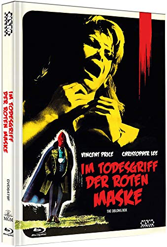 Im Todesgriff der roten Maske - The Oblong Box [Blu-Ray+DVD] - uncut - auf 111 Stück limitiertes Mediabook Cover F von NSM Records