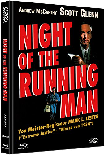Night of the running Man - uncut (Blu-Ray+DVD) auf 333 limitiertes Mediabook Cover A [Limited Collector's Edition] von NSM Records