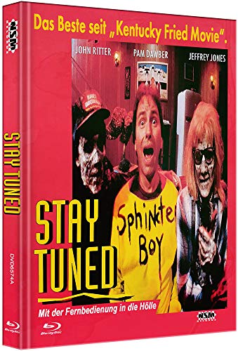 Stay Tuned - Mit Fernbedienung in die Hölle [Blu-Ray+DVD] - uncut - limitiertes Mediabook Cover A von NSM Records