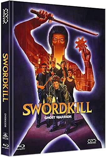 Swordkill - Ghost Warrior [Blu-Ray+DVD] - uncut - limitiertes Mediabook Cover B von NSM Records