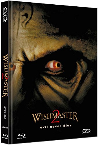 Wishmaster 2 [Blu-Ray+DVD] - uncut - auf 750 limitiertes Mediabook Cover A von NSM Records