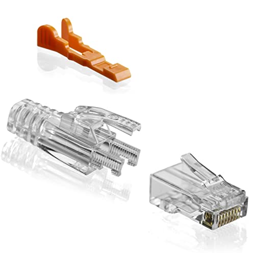 NTW RJ45 Cat6 Boot und Stecker, 10 Stück von NTW