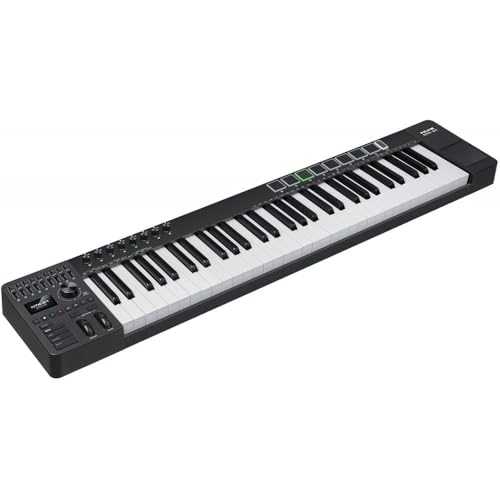 NU-X NTK-61 MIDI-Control-Tastatur mit 61 Tasten, 5 Oktaven, multifunktionaler MIDI-Controller, Cubase LE im Lieferumfang enthalten, halbgewichtete Tasten, Pitch- und Modulationsräder NU-X NTK-61 MIDI-Control-Tastatur mit 61 Tasten, 5 Oktaven, multifunktionaler MIDI-Controller, Cubase LE im Lieferumfang enthalten, halbgewichtete Tasten, Pitch- und Modulationsräder von NU-X
