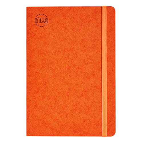 NU: Notizbücher – Craze Cloud Range – A5-Tagebuch – Tagebuchbedarf – Schreibwaren-Notizbücher – linierter Notizblock – Orange – 160 Seiten, NU003960-FSC-OR NU: Notizbücher – Craze Cloud Range – A5-Tagebuch – Tagebuchbedarf – Schreibwaren-Notizbücher – linierter Notizblock – Orange – 160 Seiten, NU003960-FSC-OR von NU
