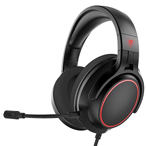 NUBWO Xbox Headset PS4 Stereo-Surround Gaming-Headset mit abnehmbarem Noise Cancelling-Mikrofon, weichem Plüsch-Memory-Ohrenschützer über dem Ohr, kompatibel mit PC, PS5, Xbox One,PS4 von NUBWO