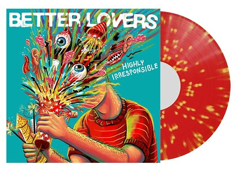 Better Lovers - Highly Irresponsible(Red with Yellow Splatter) (Vinyl) von NUCL.BLAST