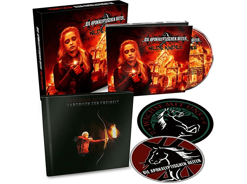 Die Apokalyptischen Reiter - Wilde Kinder(Ltd.Boxset/CD Digipak+Book+Patch) (CD + Merchandising) von NUCL.BLAST