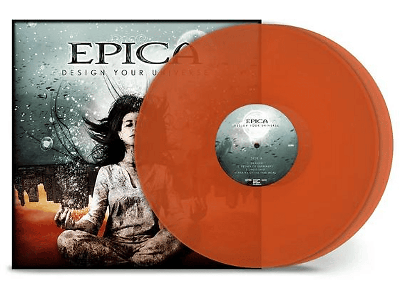 Epica - Design Your Universe(Transparent Orange Vinyl) (Vinyl) von NUCL.BLAST