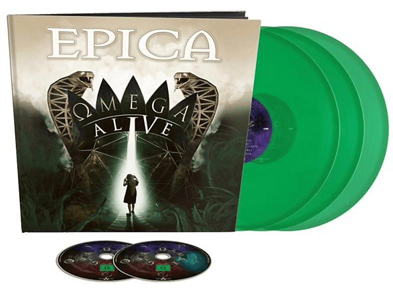 Epica - Omega Alive (LP + DVD Video) von NUCL.BLAST