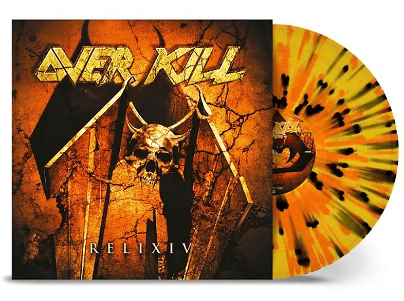 Overkill - Reli XIV(Yellow Orange Black Splatter Vinyl) (LP (analog)) von NUCL.BLAST