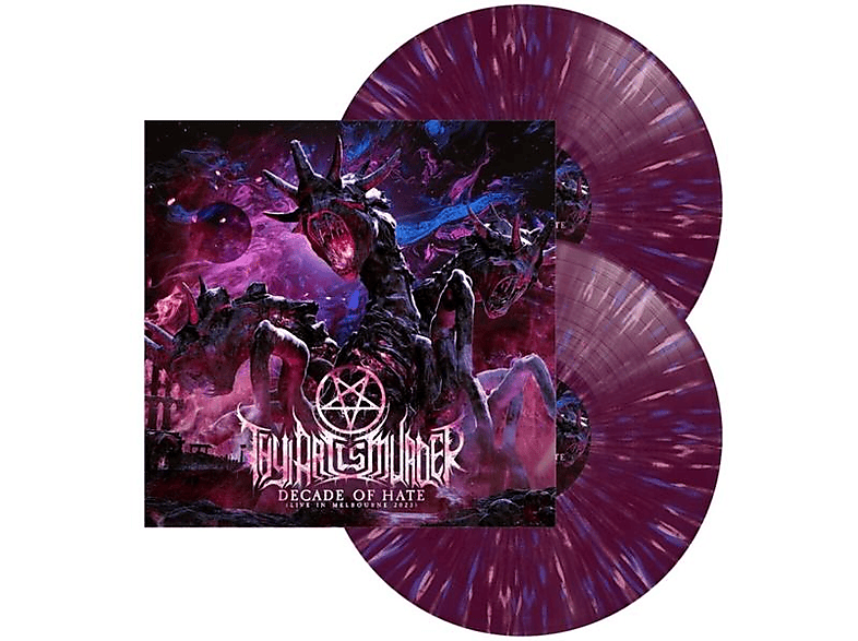 Thy Art Is Murder - Decade Of Hate(Ltd.Purple-Blue Pink Splatter) (Vinyl) von NUCL.BLAST