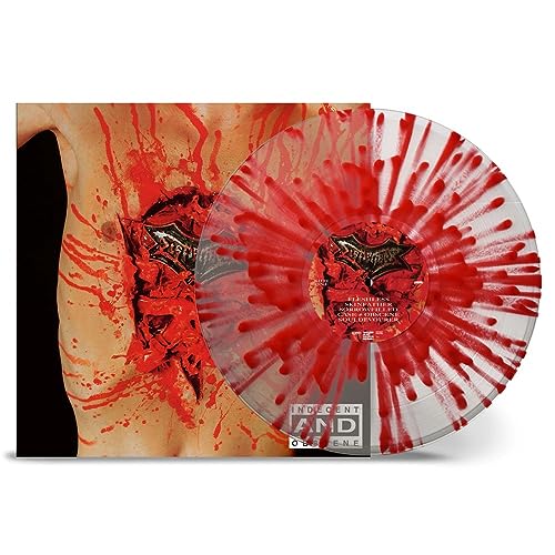 Indecent&Obscene(Ltd. Clear-Red Splatter) [Vinyl LP] von NUCLEAR BLAST / ADA