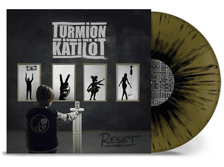 Turmion Kätilöt - Reset (GOLD/BLACK SPLATTER VINYL) (Vinyl) von NUCLEAR BLAST