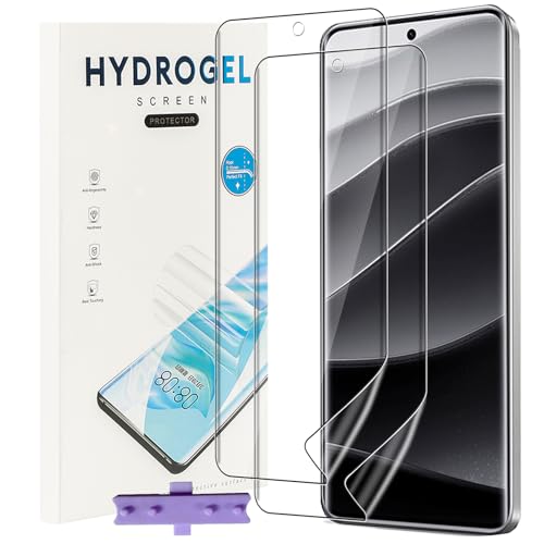 NUCNOK 2 Stück Schutzfolie für Xiaomi Redmi Note 14 Pro/Note 14 Pro Plus 5G,Weiche Flexibilität Hydrogel Folie mit Positionierhilfe,Fingerabdruck-ID Unterstützen,Kratzfest Keine Blasen NUCNOK 2 Stück Schutzfolie für Xiaomi Redmi Note 14 Pro/Note 14 Pro Plus 5G,Weiche Flexibilität Hydrogel Folie mit Positionierhilfe,Fingerabdruck-ID Unterstützen,Kratzfest Keine Blasen von NUCNOK