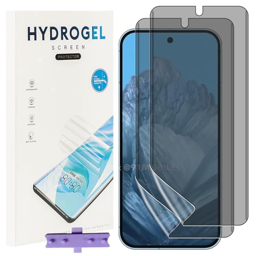 NUCNOK 2 Stück Sichtschutz Schutzfolie für Google Pixel 9/Pixel 9 Pro,Weiche Flexibilität Hydrogel Anti-Spähen Folie mit Positionierhilfe,Fingerabdruck-ID Unterstützen,Kratzfest Keine Blasen NUCNOK 2 Stück Sichtschutz Schutzfolie für Google Pixel 9/Pixel 9 Pro,Weiche Flexibilität Hydrogel Anti-Spähen Folie mit Positionierhilfe,Fingerabdruck-ID Unterstützen,Kratzfest Keine Blasen von NUCNOK