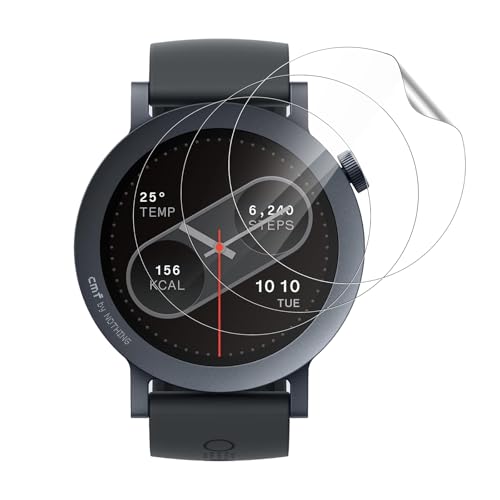 NUCNOK 3 Stück Schutzfolie für CMF by Nothing Watch Pro 2,Klar HD Weich Hydrogel Folie, Volle Abdeckung, Blasenfreie, Kratzfest,Anti-Fingerprint, 3D Full Cover Displayschutzfolie von NUCNOK