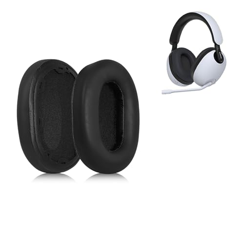 NUCNOK Ersatz Ohrpolster für Sony INZONE H9/H7 Kopfhörer,Ersatz Ohrkissen für Over-Ear Headset,Ersatzpads Earpads für Sony INZONE H9/H7 Kopfhörer(Schwarz) von NUCNOK