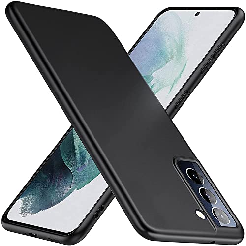 NUCNOK Hülle für Samsung Galaxy S21 FE,Slim TPU Ultra-dünne Weiche Silikon Schutzhülle,[Fallschutz rutschfest Anti-Kratzer] + [3 Stück] Schutzfolie für Samsung Galaxy S21 FE von NUCNOK