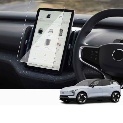NUCNOK Schutzfolie für Volvo EX30 12,3 Zoll,Folie 9H Härte Panzerfolie, Anti-Kratzen, Anti-Bläschen,HD Displayschutz von NUCNOK