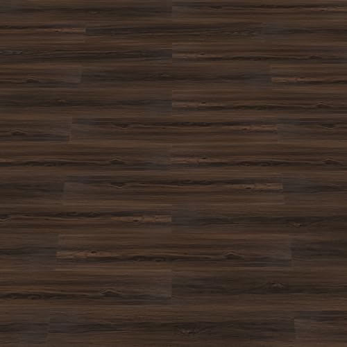 PVC Bodenbelag Selbstklebend Vinylboden Selbstklebende Fliesen Vinyl Holzoptik Bodenaufkleber Wasserdicht Verschleißfest für Küche Wohnzimmer Badezimmer Bräunlich Holz 15X90cm 18pcs von NUFLR
