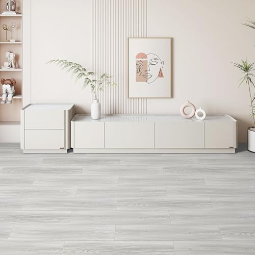 PVC Bodenbelag Selbstklebend Vinylboden Selbstklebende Fliesen Vinyl Holzoptik Bodenaufkleber Wasserdicht Verschleißfest für Küche Wohnzimmer Badezimmer Weiß Holz 15X90cm 18pcs PVC Bodenbelag Selbstklebend Vinylboden Selbstklebende Fliesen Vinyl Holzoptik Bodenaufkleber Wasserdicht Verschleißfest für Küche Wohnzimmer Badezimmer Weiß Holz 15X90cm 18pcs von NUFLR