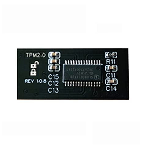 NUHFUFA TPM2.0 Sicherheitsmodul LPC 20 Pin ASROCK (20-1) Pin Motherboards Modul für Asrock TPM2 -SLI -S -SPI Plattform Ersatzteil von NUHFUFA