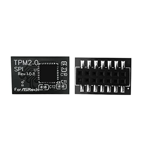 Professionelles TPM2.0 Sicherheitsmodul SPI 14 Pin als Rock 14-1Pin Motherboards Karte für As Rock TPM2-SLI-S-SPI Plattform Ersatzteil von NUHFUFA