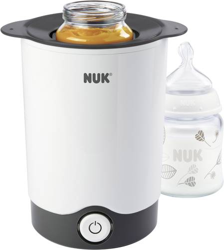 NUK Thermo Express Babykostwärmer Weiß, Schwarz von NUK