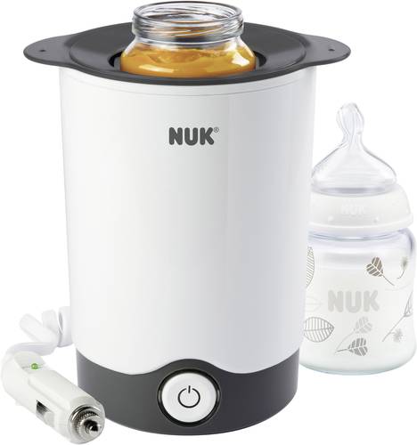 NUK Thermo Express Plus Flaschenwärmer Babykostwärmer Weiß, Schwarz von NUK