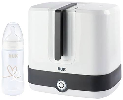NUK Vario Express Set Babyflaschensterilisator Weiß/Schwarz von NUK