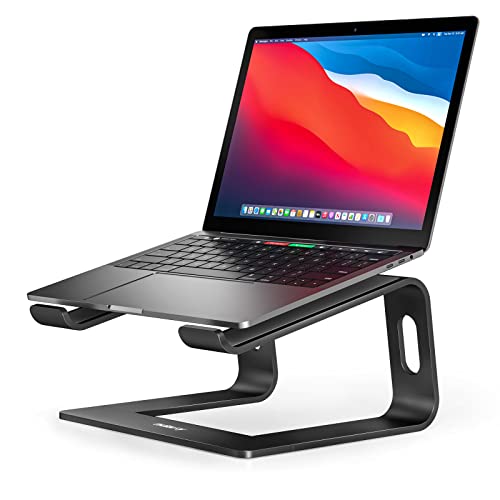 NULAXY Abnehmbar Laptop Ständer, Ergonomisch Notebook Ständer Aluminium Laptop Halterung Halter Kompatibel mit Dell, HP, Samsung, Lenovo alle 10"-16" Notebooks-Schwarz NULAXY Abnehmbar Laptop Ständer, Ergonomisch Notebook Ständer Aluminium Laptop Halterung Halter Kompatibel mit Dell, HP, Samsung, Lenovo alle 10"-16" Notebooks-Schwarz von NULAXY