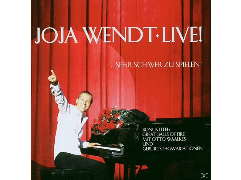 Joja Wendt - Live! Sehr schwer zu spielen (CD) von NULL VIER