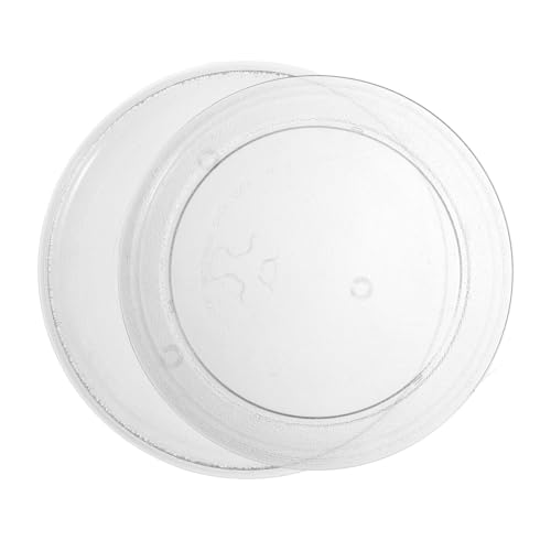 NULYLU 2 Stück Mikrowellen Drehteller Aus Glas, Mikrowellen Drehteller Tabletts, Mikrowellen Glas Drehtellerplatte, Mikrowellen Kochplatte, Mikrowellen Drehteller Glasplatte, Ofen NULYLU 2 Stück Mikrowellen Drehteller Aus Glas, Mikrowellen Drehteller Tabletts, Mikrowellen Glas Drehtellerplatte, Mikrowellen Kochplatte, Mikrowellen Drehteller Glasplatte, Ofen von NULYLU