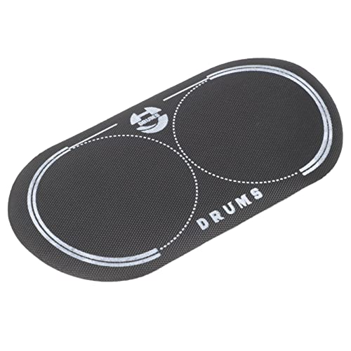NULYLU Drum-zubehör Doppel-drum-pedal-patch Kick-drum-aufkleber Langlebig Robust von NULYLU
