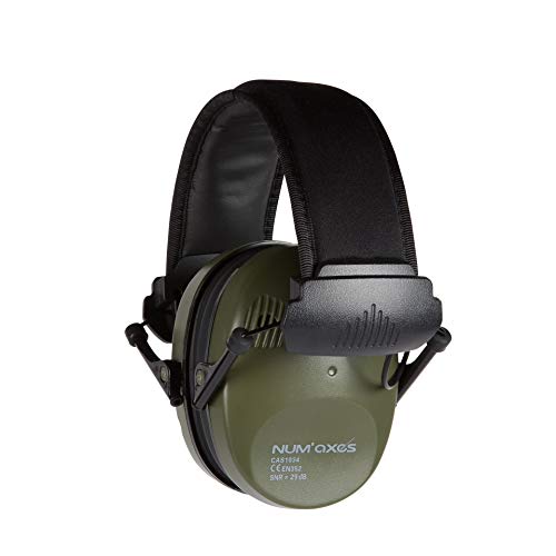 NUM'AXES ACOUSTIC ELECTRONIC EARMUFFS CAS1034 Khaki von NUM'AXES