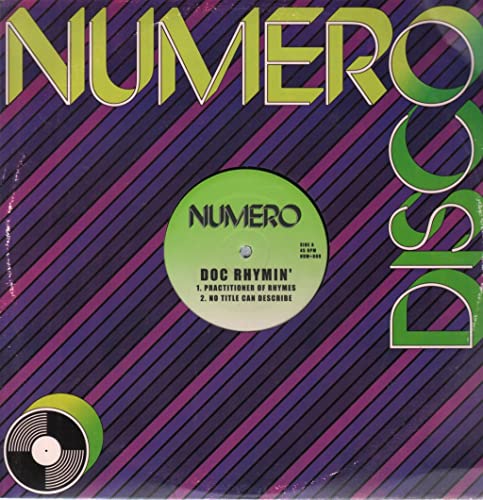 Practitioner of Rhymes / No Title Can Describe [Vinyl LP] von Numero